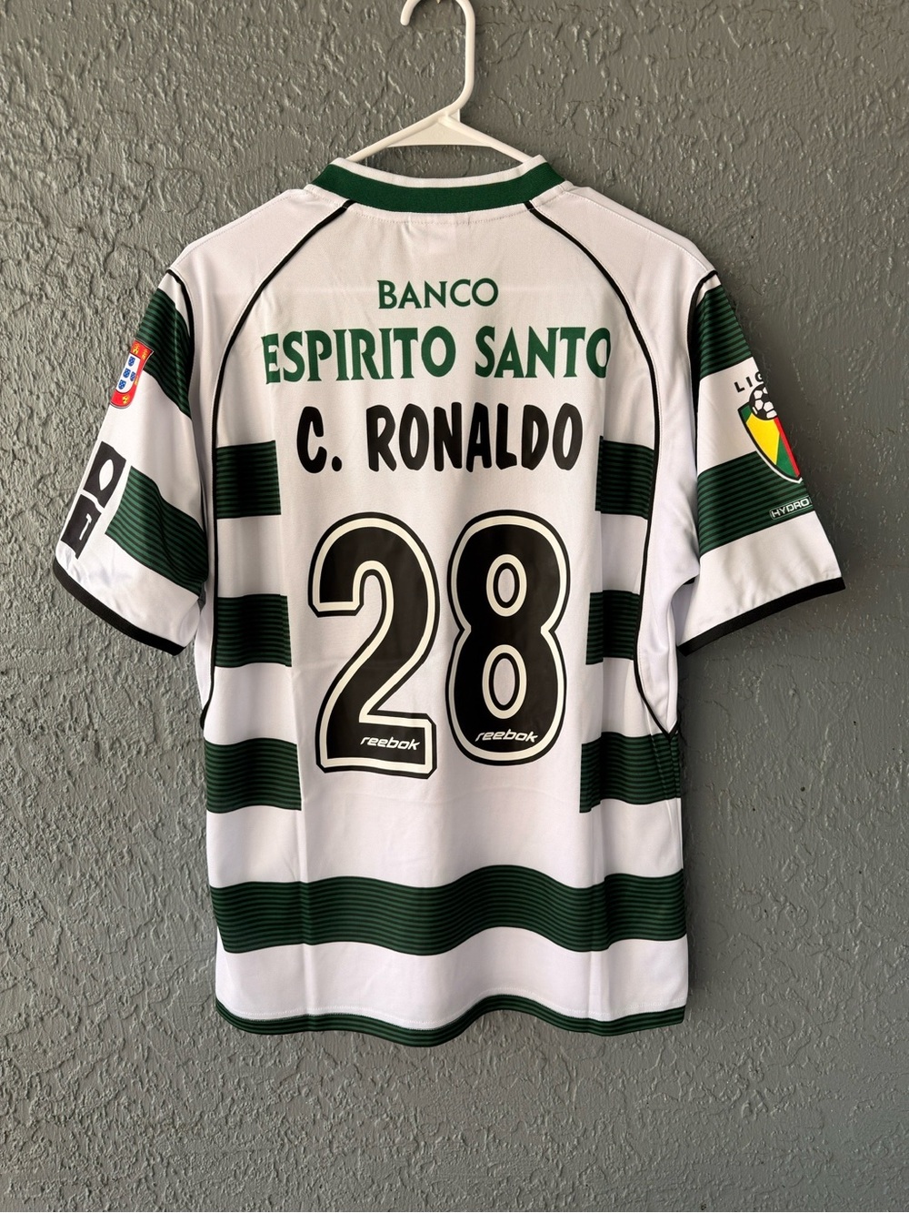 Sporting Lisbon Cristiano Ronaldo Jersey Green 2002/03